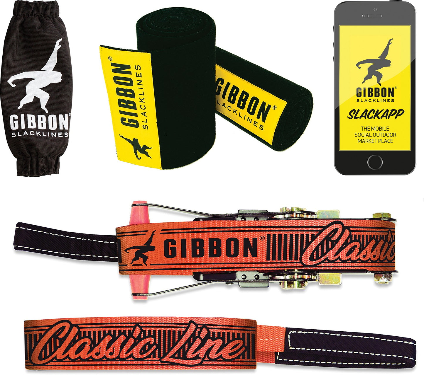 Gibbon Slack Line Set